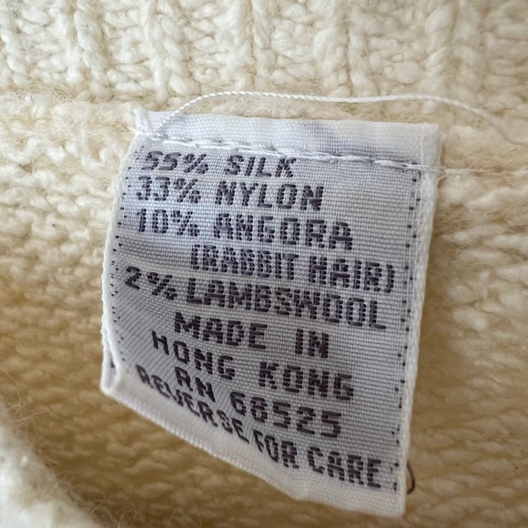 VTG Samantha Starr sequined heart sweater size L - Picture 7 of 10